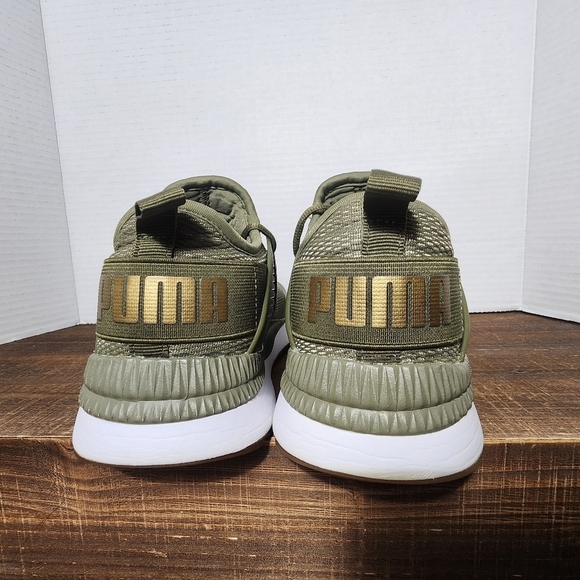 Olive Green PUMA Size 7.5 - Picture 5 of 11